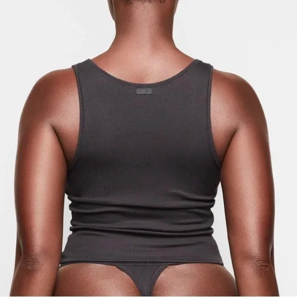 SKIMS - COTTON RIB TANK 2(L) and 1(XL) - Picture 3 of 8